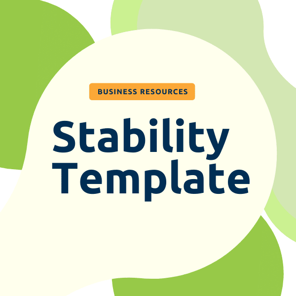 Stability Form Template